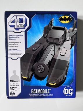 4D Puzzle DC Batmobile Model Kit - Brand New Sealed Condition